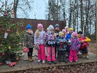 Vánoční nadílka v lesním divadle